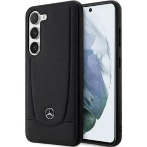 Mercedes Leather Urban case for Samsung Galaxy S23+ – black