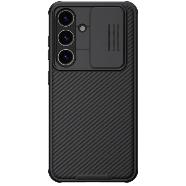 Nillkin CamShield Pro armored case with camera protector for Samsung Galaxy S24+ – black