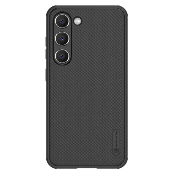 Nillkin Super Frosted Shield Pro case for Samsung Galaxy S23 armored cover + phone stand black