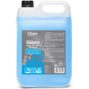 Professional liquid for cleaning glass, mirrors and streaks free glass CLINEX Glass 5L