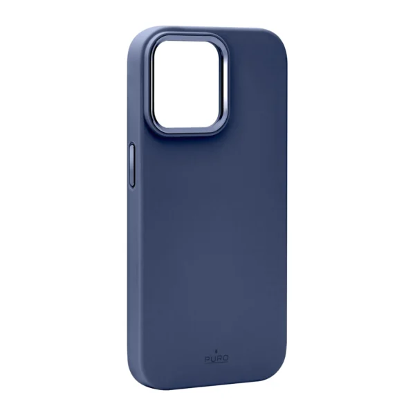 Puro Icon Mag Pro MagSafe Silicone Case for iPhone 15 Pro Max – Dark Blue