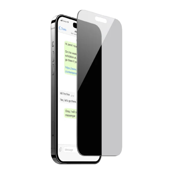 Puro Privacy Tempered Glass for iPhone 16 / iPhone 15