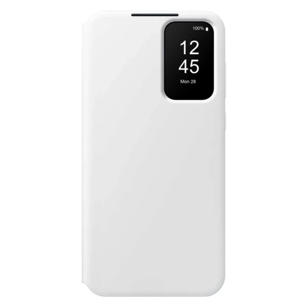 Samsung Smart View Wallet EF-ZA556CWEGWW case with flap for Samsung Galaxy A55 – white