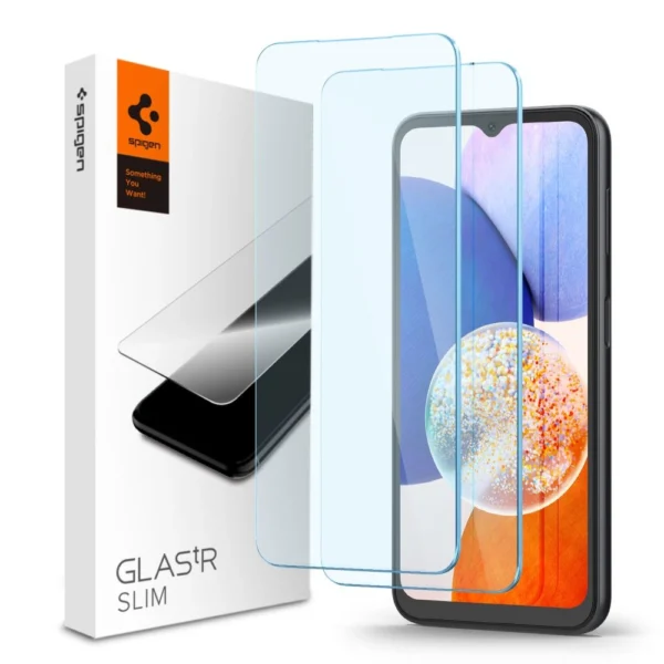 Spigen Glas.tR Slim tempered glass for Samsung Galaxy A15 4G / 5G / A25 5G – 2 pcs.