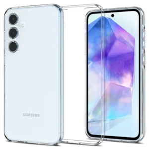 Spigen Liquid Crystal case for Samsung Galaxy A55 5G – transparent