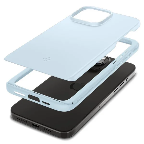 Spigen Thin Fit, mute blue – iPhone 15 Pro