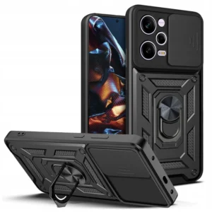 Tech-Protect CamShield Pro Case for Xiaomi Redmi Note 12 Pro 5G / Poco X5 Pro 5G – Black