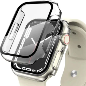 Tech-Protect Defense360 case for Apple Watch 7 / 8 / 9 (41 mm) – transparent