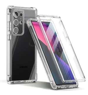 Tech-Protect Kevlar case for Samsung Galaxy S23 Ultra – transparent