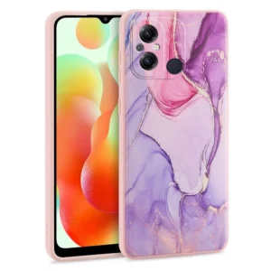 Tech-Protect Mood case for Xiaomi Redmi 12C – pink marble