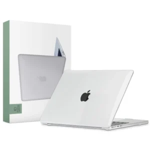 Tech-Protect SmartShell case for MacBook Air 13" M2 / M3 / 2022-2024 – transparent