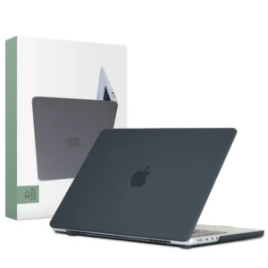 Tech-Protect SmartShell case for MacBook Pro 14" M1 / ​​M2 / M3 2021-2023 – matte black