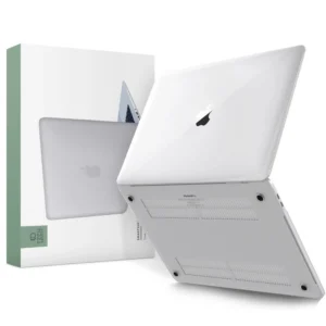 Tech-Protect SmartShell case for MacBook Pro 14" M1 / ​​M2 / M3 2021-2023 – transparent