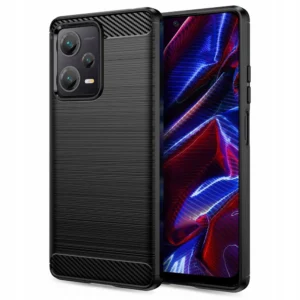 Tech-Protect TPUCarbon Case for Xiaomi Redmi Note 12 5G / Poco X5 5G – Black