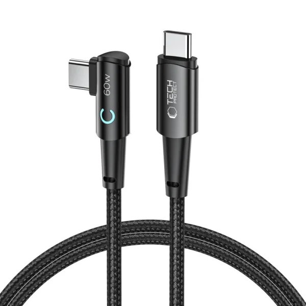 Tech-Protect UltraBoost L USB-C / USB-C cable 60W 6A 1m – gray