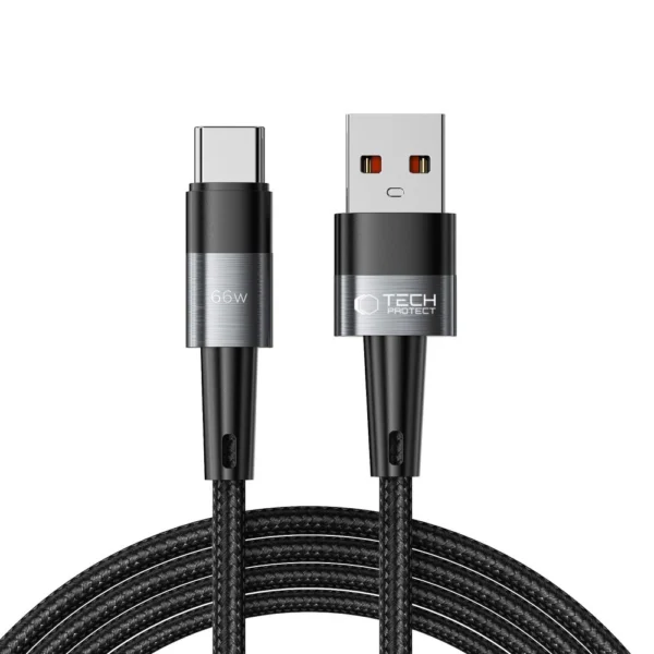 Tech-Protect UltraBoost USB-C / USB-C cable 66W 6A 2m – gray