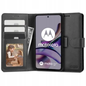 Tech-Protect Wallet Case for Motorola Moto G13 / G23 / G53 5G – Black