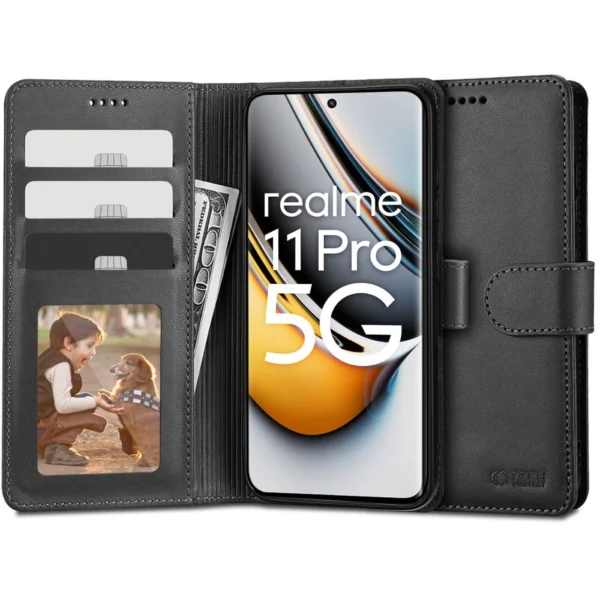 Tech-Protect Wallet case for Realme 11 Pro 5G / 11 Pro+ 5G – black