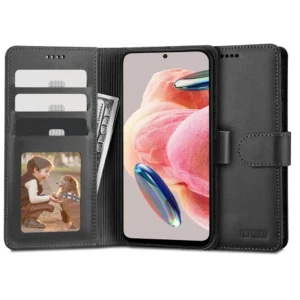 Tech-Protect Wallet case for Xiaomi Redmi Note 12 4G / LTE – black