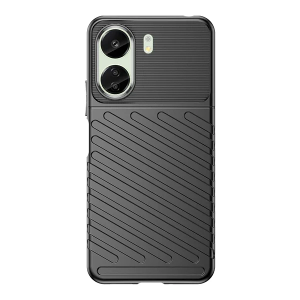 Thunder Case armored case for Xiaomi Redmi 13c – black