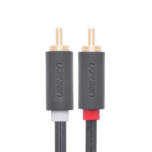 Ugreen AV104 10519 audio cable 2RCA (male) / 2RCA (male) 3m – gray