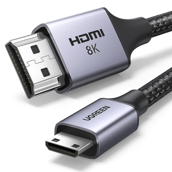 Ugreen HD163 15514 mini HDMI / HDMI 2.1 8K cable 1m – gray