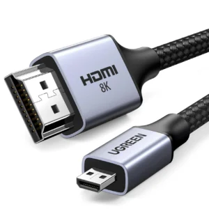 Ugreen HD164 15516 micro HDMI / HDMI 2.1 8K cable 1m – gray