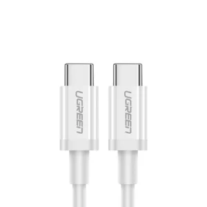 Ugreen US264 60517 USB-C / USB-C PD QC AFC Cable 0.5m – White