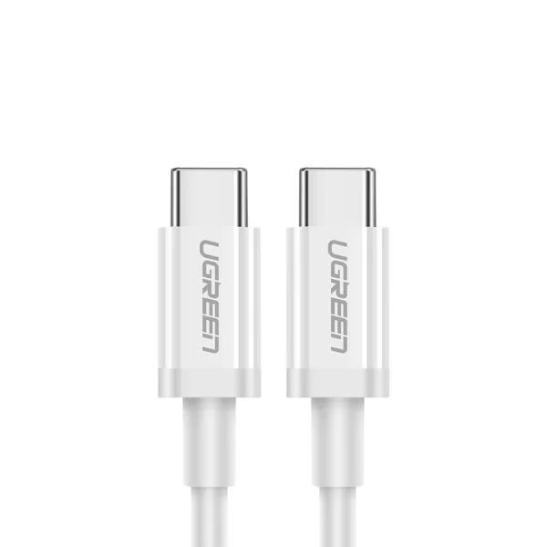 Ugreen US264 60517 USB-C / USB-C PD QC AFC Cable 0.5m – White