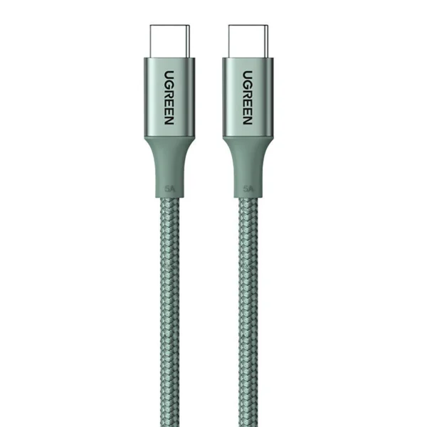 Ugreen US316 15310 USB-C / USB-C PD cable 100W 1m – green