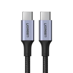 Ugreen US316 90120 USB-C – USB-C PD QC FCP cable 100W 5A 480Mb/s 3m – gray