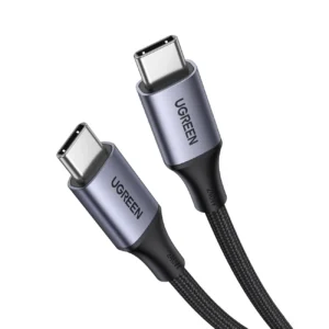 Ugreen US535 USB-C / USB-C PD cable 240W 5A 1m – gray