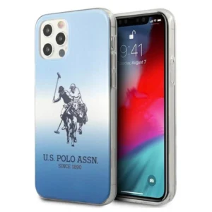 US Polo iPhone 12/12 Pro 6,1″ niebieski/blue Gradient Collection