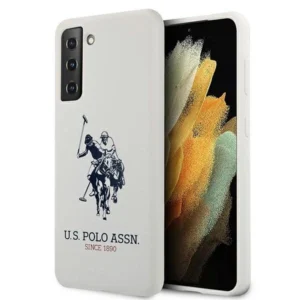 US Polo S21 G991 biały/white Silicone Logo