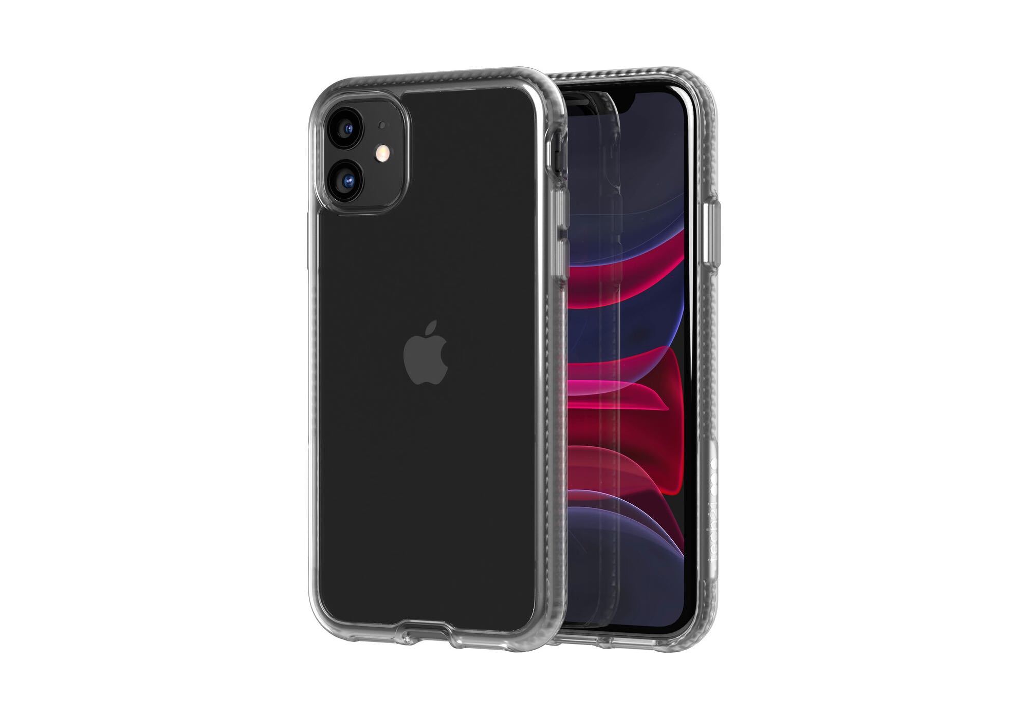 Växtbaserat skal iPhone ⭐️ Stöttåligt skal iPhone 11 och iPhone XR från Tech21 Pure Clear