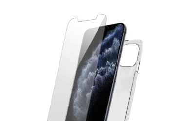 Transparent skal och härdat glas i ett paket ⭐️ Genomskinligt skal från Bigben till iPhone 12, iPhone 12 Pro