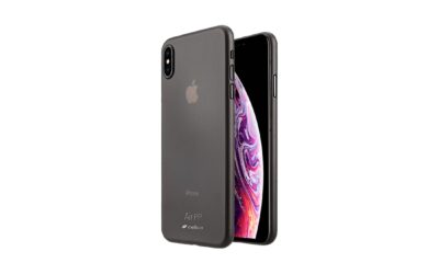 Tunt MELKCO Case Mobilskal (svart) till iPhone XS Max ⭐️ Transprent och billigt fodral