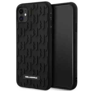 Karl Lagerfeld iPhone 11 / Xr 6.1″ hardcase black/black 3D Monogram