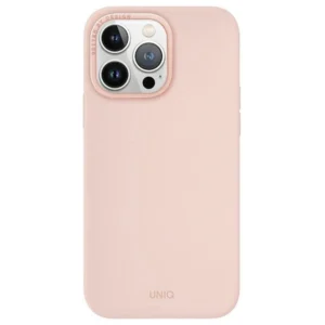 Uniq Lino Hue Magclick Charging case for iPhone 15 Pro Max – pink