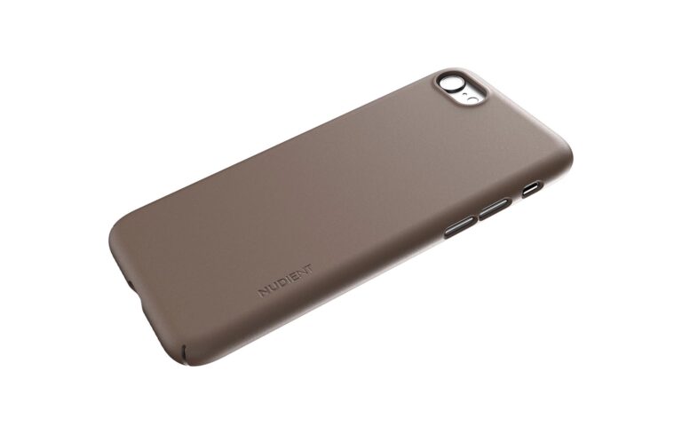 Extra tunt mobilskal till iPhone 7, iPhone 8 och SE (2020) - Nudient Thin skal med trådlös laddning