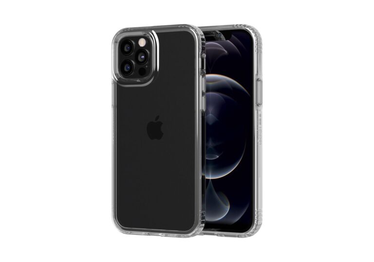 Genomskinligt iPhone 12 skal ◼︎ Stötskyddande mobilskal Tech21 Evo Clear till iPhone 12 och iPhone 12 Pro ◼︎ Transparent och stöttåligt mobilskal