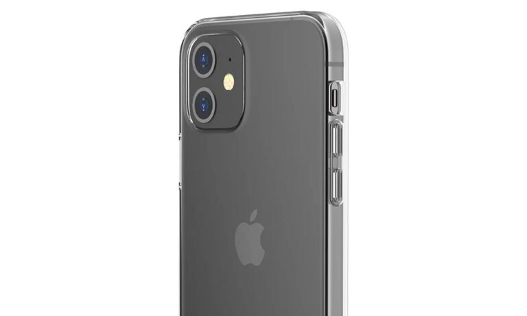 Genomskinligt skal till iPhone 12 Pro ⭐️ Transparent Bigben Just Green iPhone 12, iPhone 12 Pro