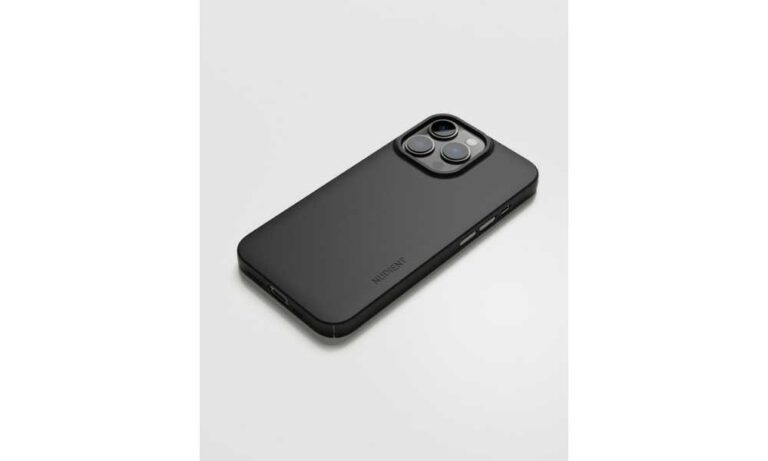 Nudient tunt iPhone 13 Pro fodral med MagSafe ⭐️ Fodral med inbyggda Magsafe magneter