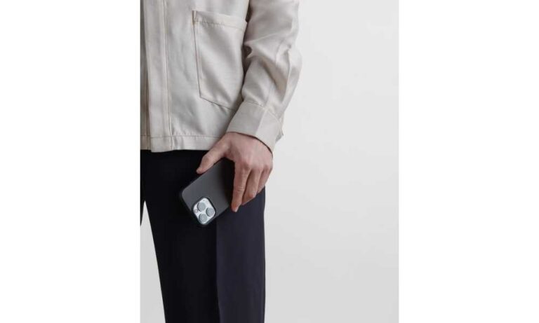 Nudient tunt iPhone 13 Pro fodral med MagSafe ⭐️ Tåligt mobilskal med inbyggda Magsafe magneter