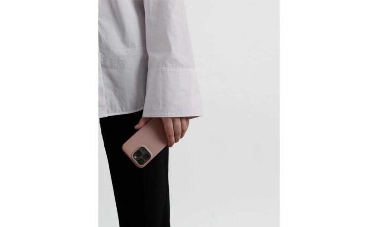 Nudient tunt iPhone 13 Pro skal med MagSafe ⭐️ Miljövänligt mobilskal