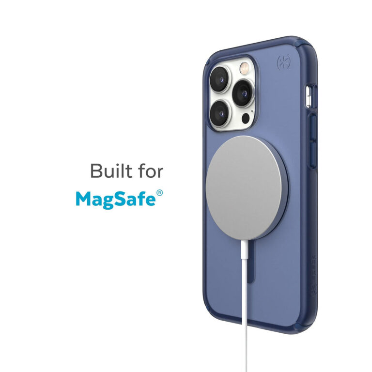 Speck säljer nya iPhone 14 skal - Genomskinliga skal, MagSafe skal, anti-mikrobiella skal, glitter skal, folio skal