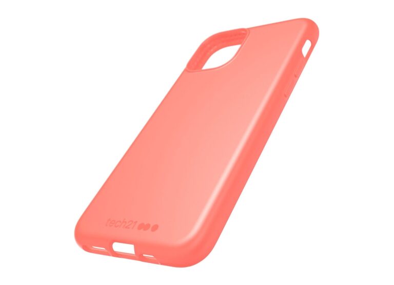 Tech21 Studio Color (korall färg) till iPhone 11 Pro ◼︎ Billigt mobilskal för iPhone 11 Pro ◼︎ Ultratunt skal från Tech21 ◼︎ Ett mobilskal till dig som tappar mobilen alltför ofta och lätt