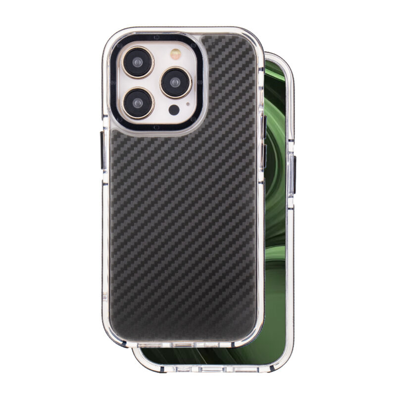 Acrylic Carbon case for iPhone 14 Pro 6,1" czarna