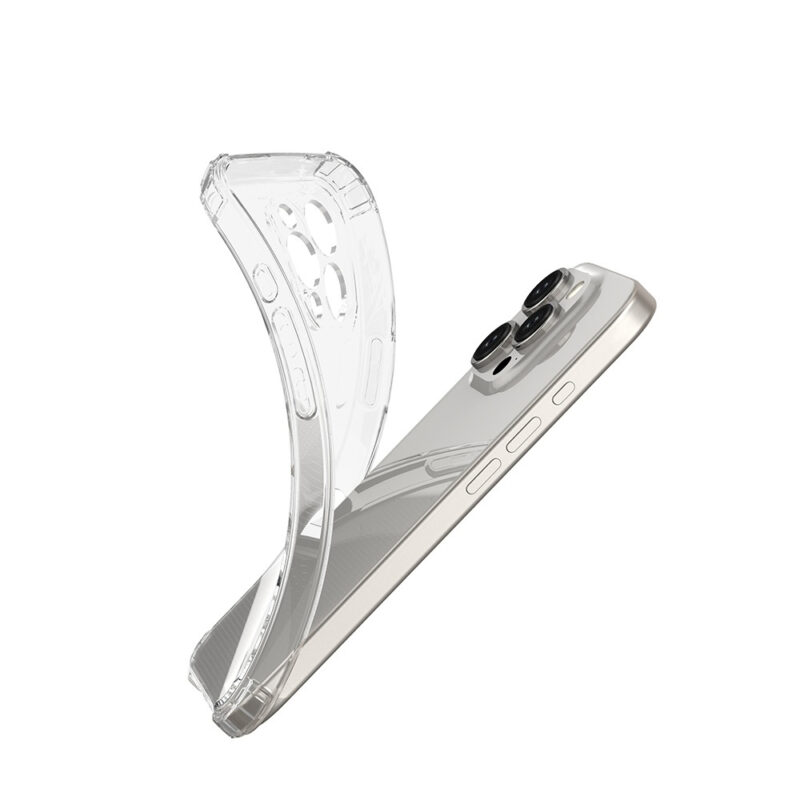 Anti Shock 1,5 mm case for Motorola Moto E13 transparent - Bild 3