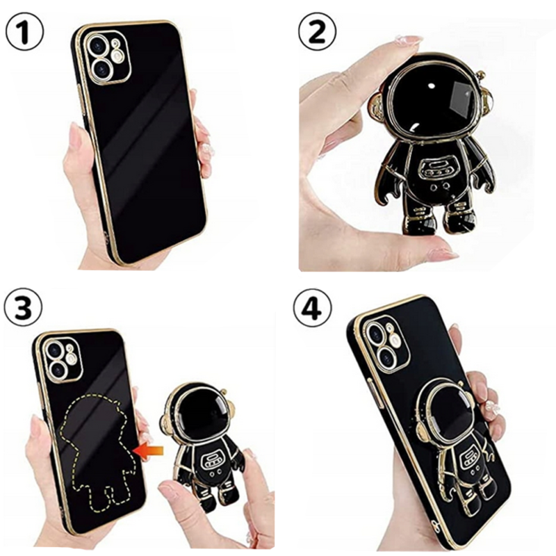 Astronaut case for Motorola Moto E13 black - Bild 10